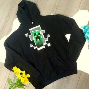 2/$24 JINX Minecraft Creeper Hoodie